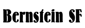 Bernstein SF Font Image