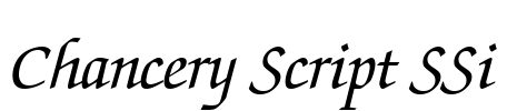 Chancery Script SSi