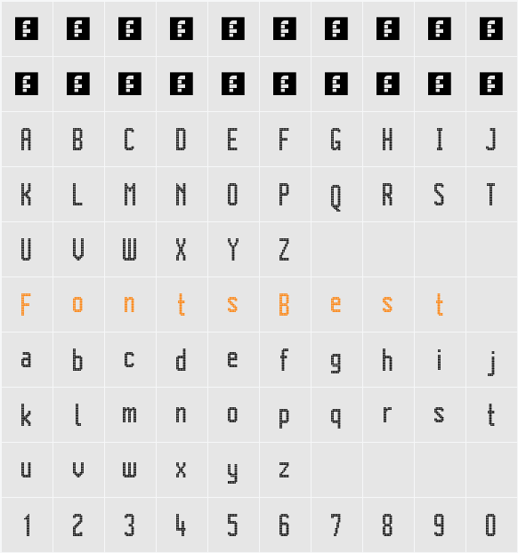Citaro Voor (dubbele hoogte, midden/dubbel) Character Map