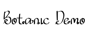 Botanic Demo