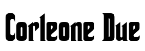 Corleone Due Font Image