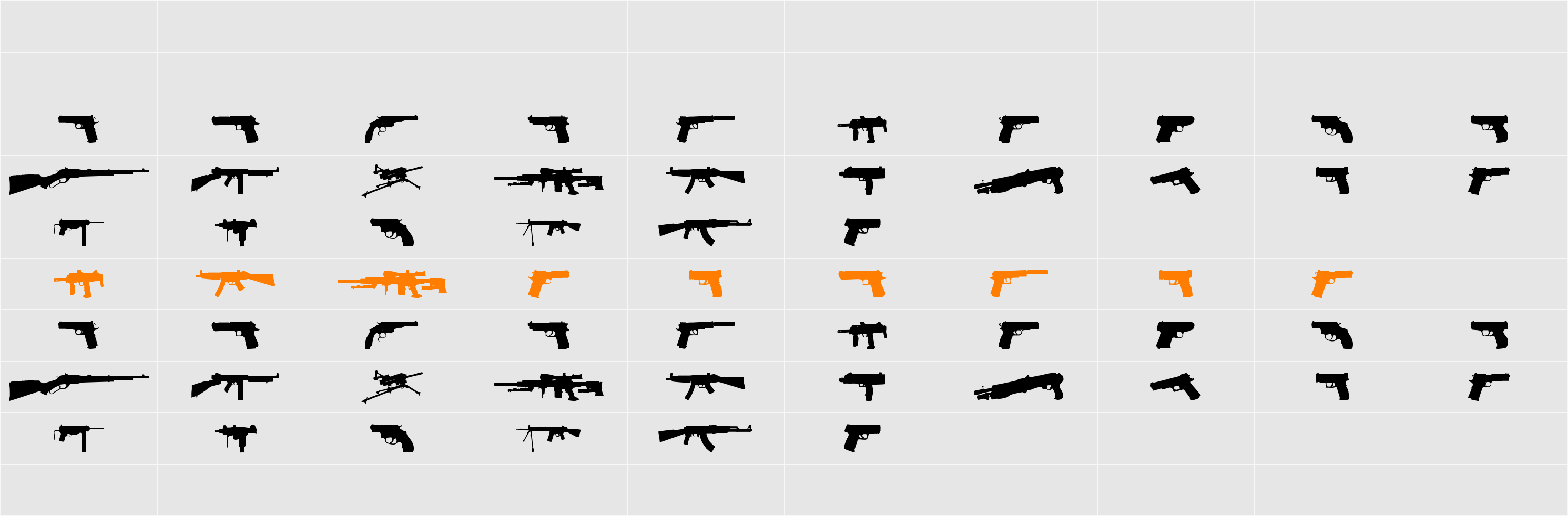 Fireguns tfb Character Map