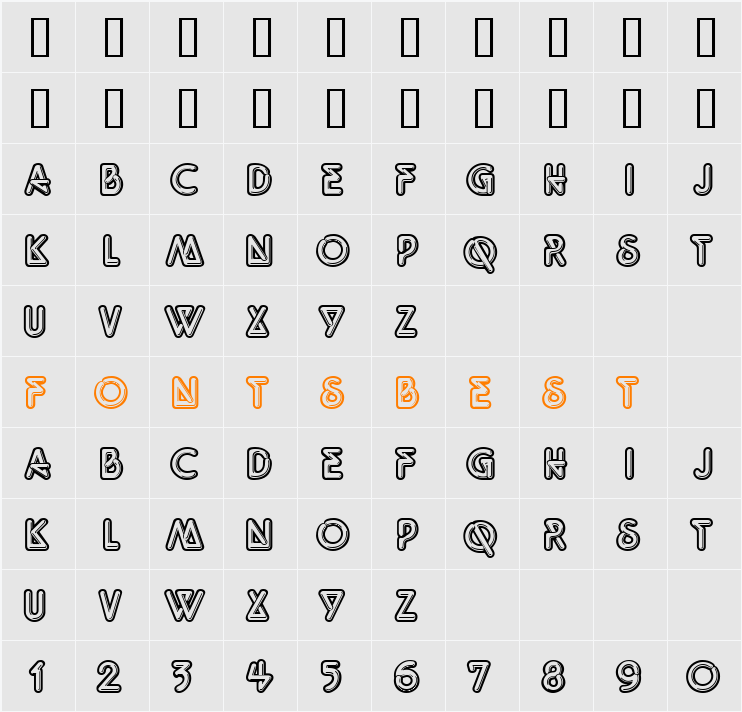 JI-Locale Character Map