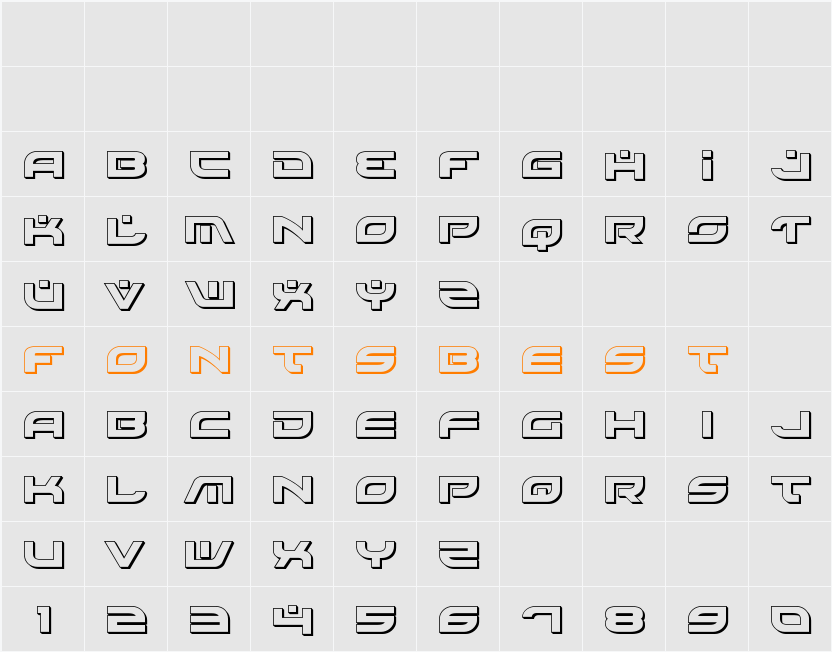 Battlefield 3D Character Map