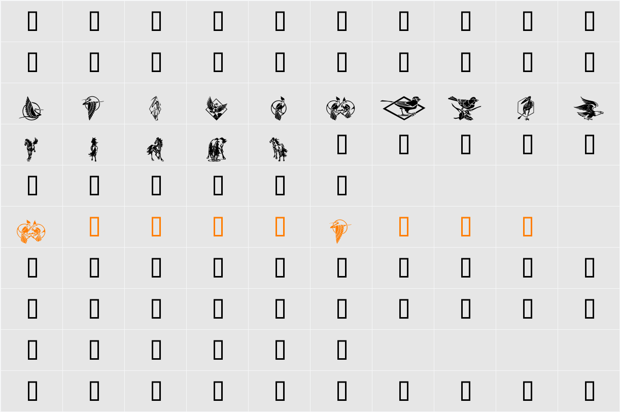 Beautiful Beasts Character Map