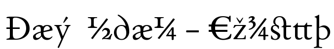 Day Roman - Expert Font Image