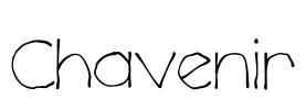 Chavenir Font Image