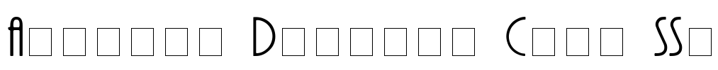 Aprille Display Caps SSi Font Image