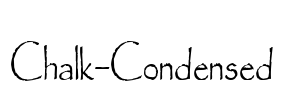 Chalk-Condensed