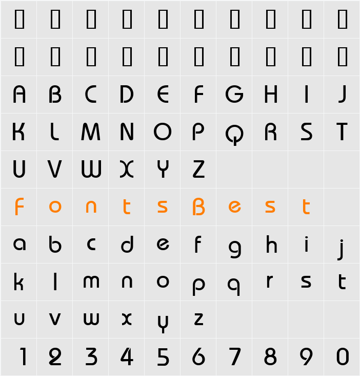 MumboSSi Character Map