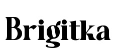 Brigitka Font Image