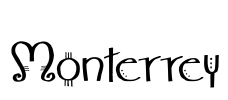 Monterrey Font Image