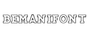 BemaniFont Font Image