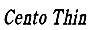 Cento Thin