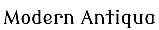 Modern Antiqua
