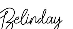 Belinday Font Image