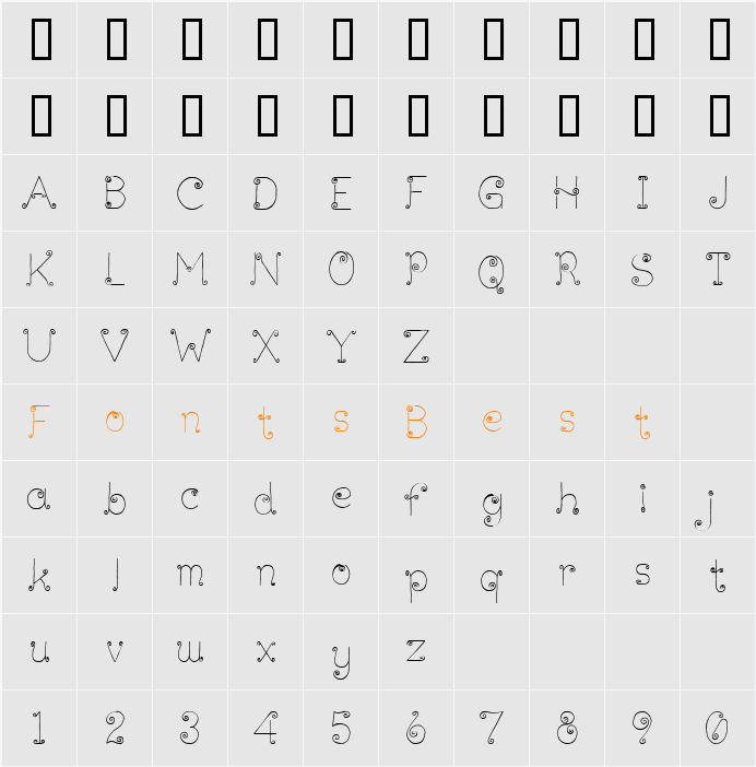 JI-Loaded Character Map