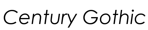 Century Gothic