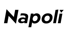 Napoli Font Image