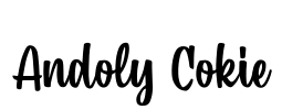 Andoly Cokie Font Image