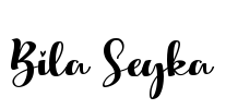 Bila Seyka Font Image