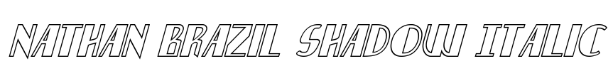 Nathan Brazil Shadow Italic
