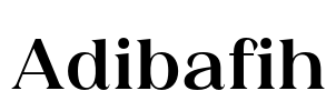 Adibafih Font Image