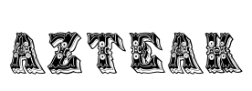 Azteak Font Image