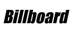 Billboard Font Image
