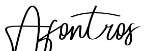 Afontros Font Image