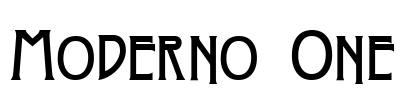 Moderno One
