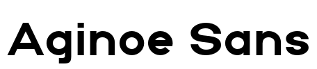 Aginoe Sans Font Image