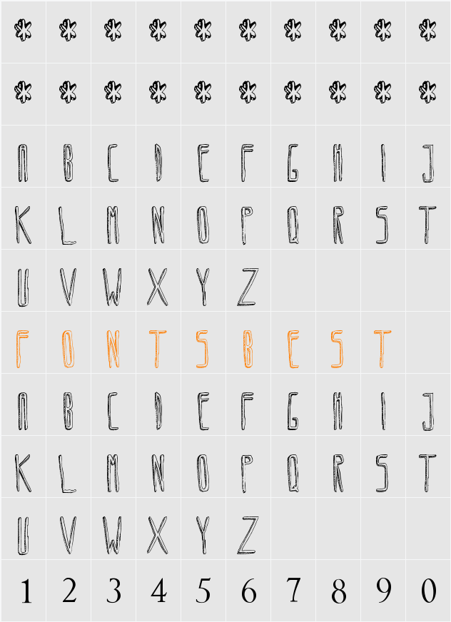 Circoex / ANTIPIXEL.com.ar Character Map