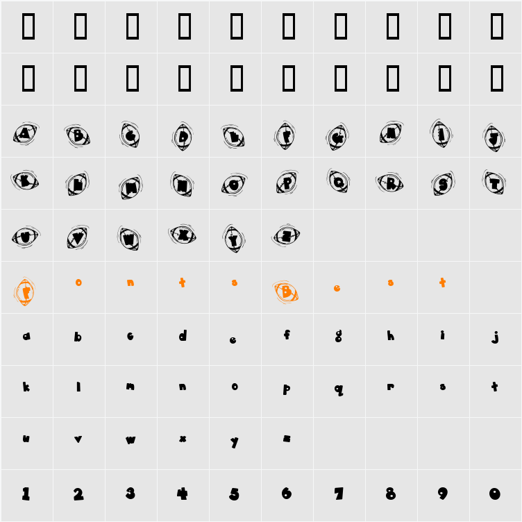 DJ Football Character Map
