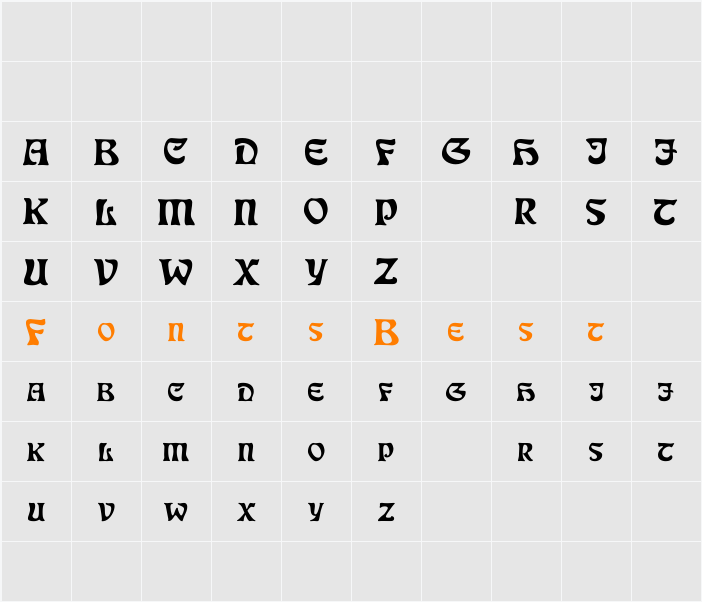 DS JugendSC Demo Character Map
