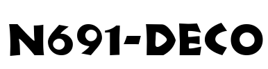 N691-Deco Font Image