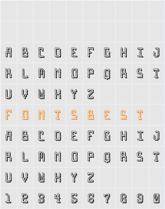 Arcade Nightmare Character Map