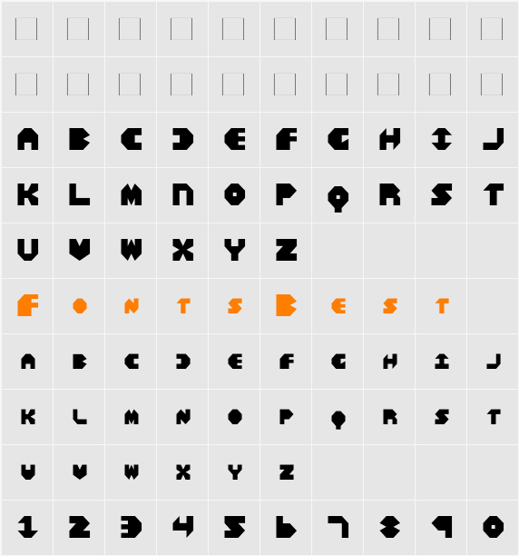 Bal-Astaral Character Map