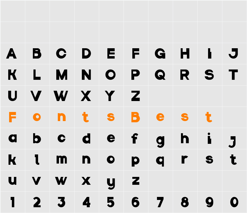 Desyatiy Character Map