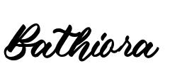 Bathiora Font Image