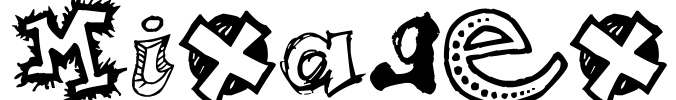 Mixagex Font Image