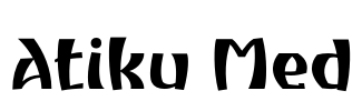 Atiku Med Font Image