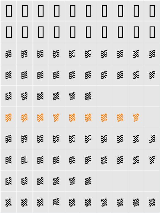 FlagDayFour Character Map