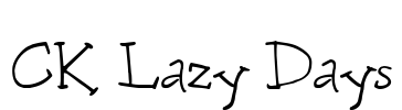 CK Lazy Days