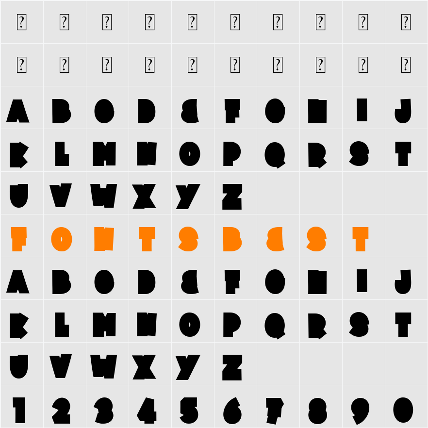 Richu Mast Extrude Character Map