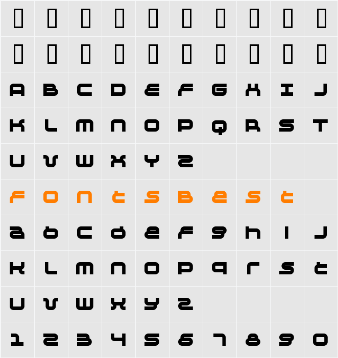 Negative 24 Character Map