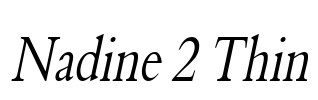 Nadine 2 Thin