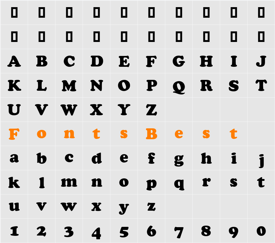Darken Holpa Character Map
