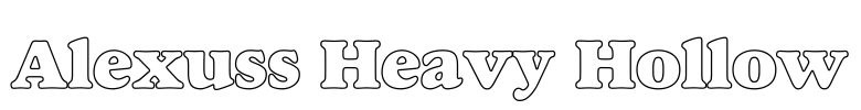 Alexuss Heavy Hollow
