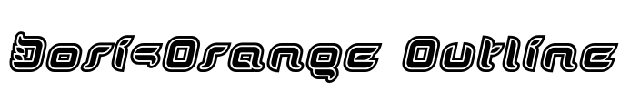 DorisOrange Outline
